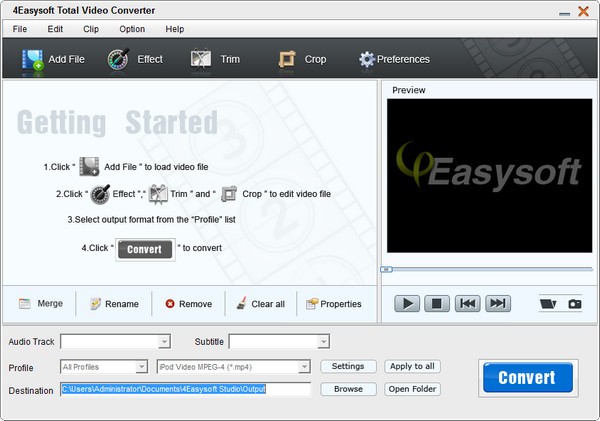4Easysoft Total Video Converter(视频转换器)