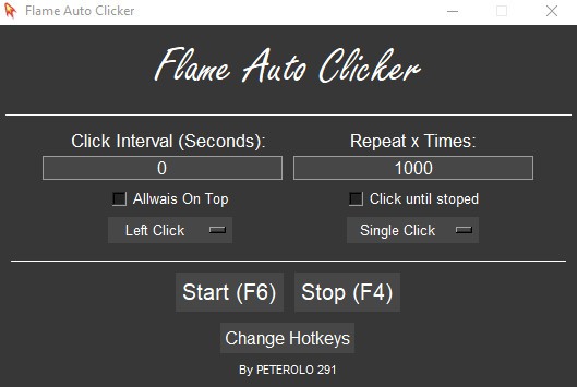 Flame Auto Clicker(极简自动点击器)
