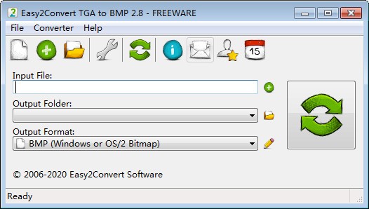 Easy2Convert TGA to BMP(TGA转BMP图片格式转换器)