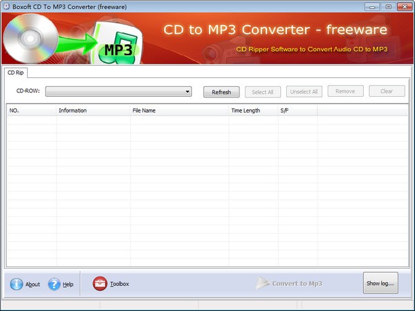 Boxoft CD to MP3 Converter(CD转MP3音频格式工具)