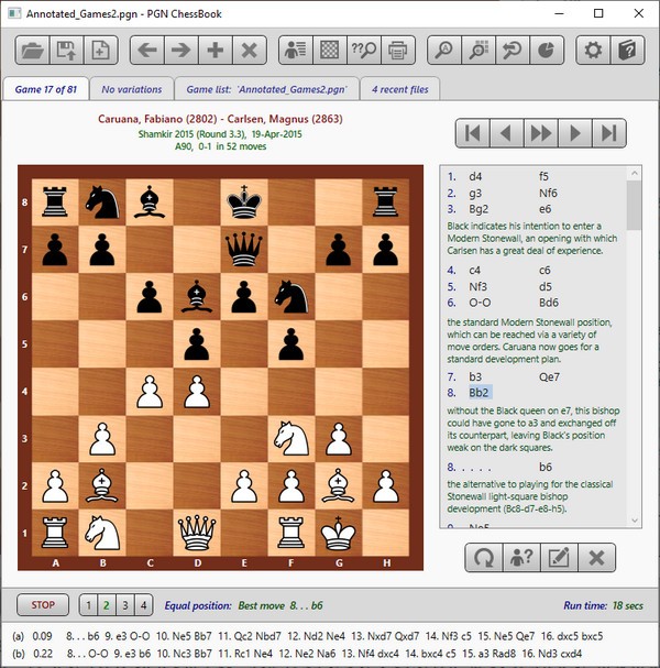 PGN ChessBook(国际象棋棋书)