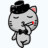 小灰猫可爱QQ表情