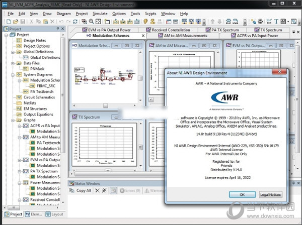 NI AWR(电磁仿真设计软件) V14.0 免费版