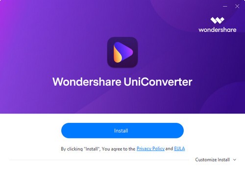 Wondershare uniconverter(全能格式转换器)