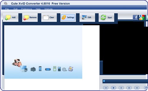 Cute Xvid Converter(视频转换工具)