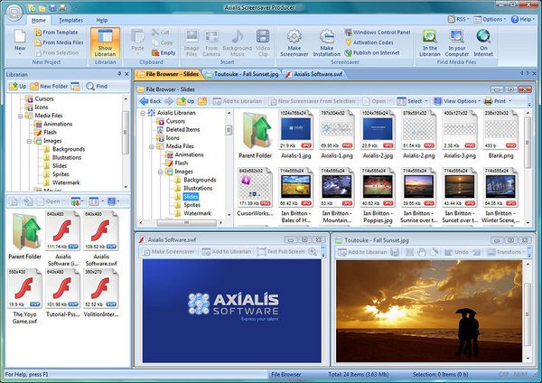 Axialis Screensaver Producer(屏幕保护工具)