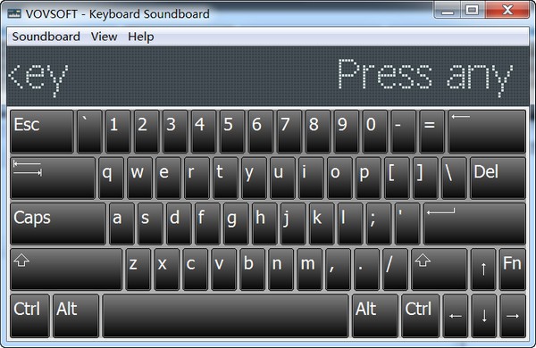 Vovsoft Keyboard Soundboard(键盘声音触发器)