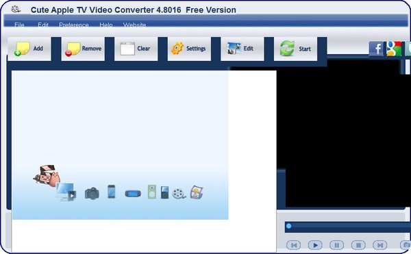 Cute Apple TV Video Converter(视频转换工具)