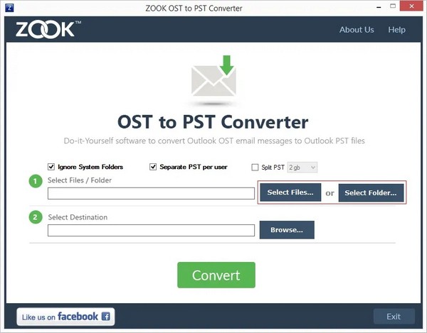 ZOOK OST to PST Converter(邮件转换工具)