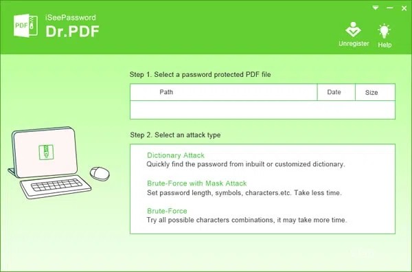 iSeePassword Dr.PDF(PDF密码恢复工具)