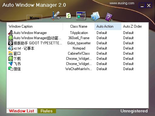 Auto Window Manager(自动窗口管理器)