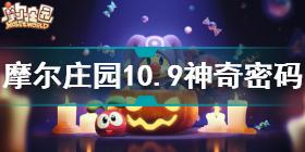 摩尔庄园10.9神奇密码是什么 摩尔庄园10.9神奇密码分享