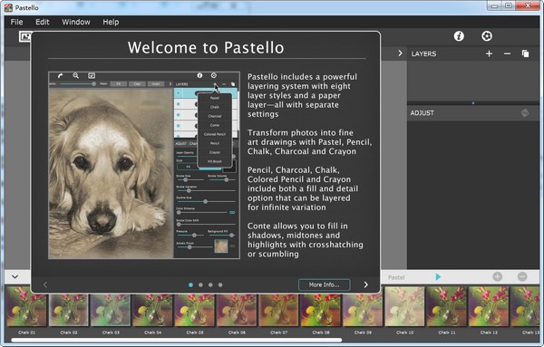 Pastello(照片铅笔蜡笔特效工具)