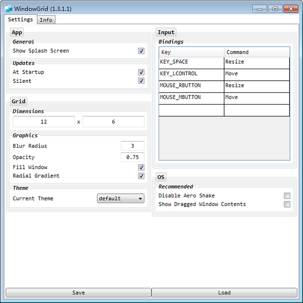 WindowGrid(窗口网格化排列工具)