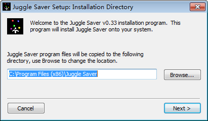 Juggle Saver(屏幕保护程序)