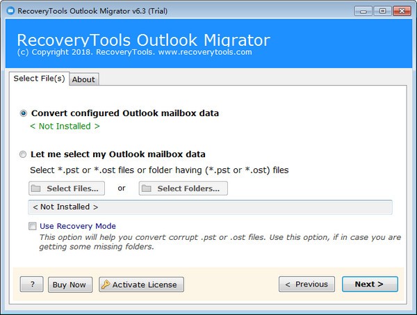 Outlook Migrator(PST转换软件)