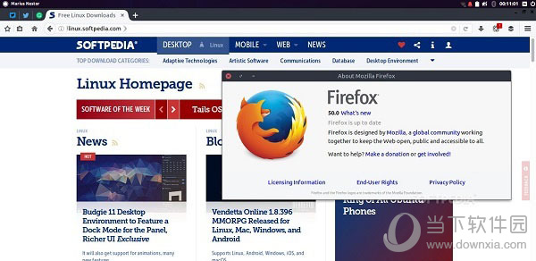 Mozilla发布Firefox 50