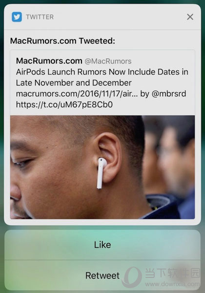Twitter适配iOS10通知系统