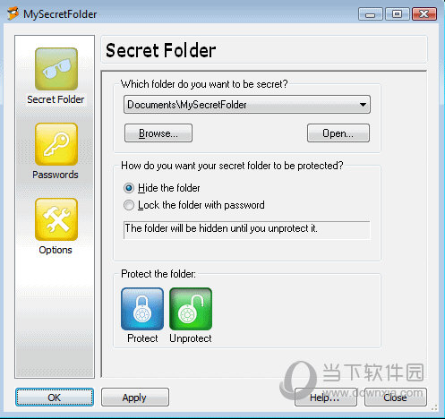 My Secret Folder(文件夹加密隐藏工具) V5.9.0.0 官方版