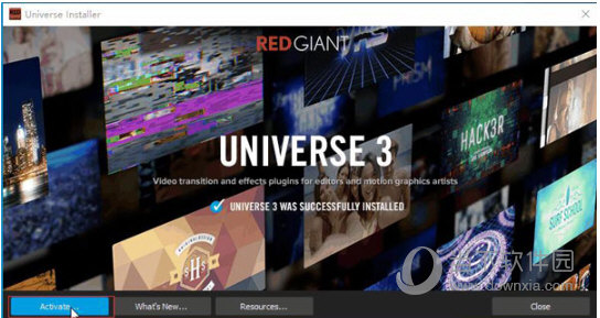 red giant universe V3.3.1 中文破解版