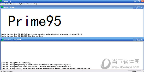 Prime95(多功能电脑系统测试与管理器) v29.8 官方版