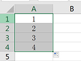 Excel2016如何下拉数字递增 这个功能了解下