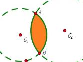 几何画板怎么给两圆相交部分涂颜色 上色方法介绍