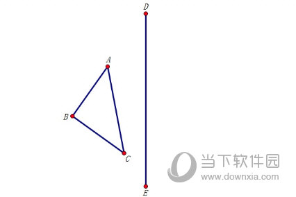 几何画板如何制作多边形轴对称翻折动画