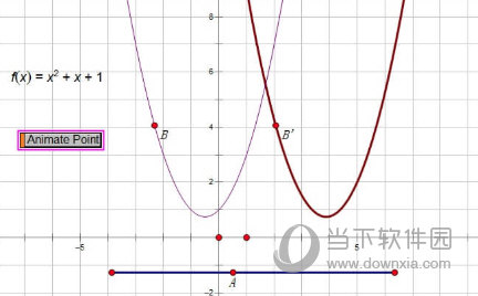 几何画板如何实现直线运动带动曲线运动