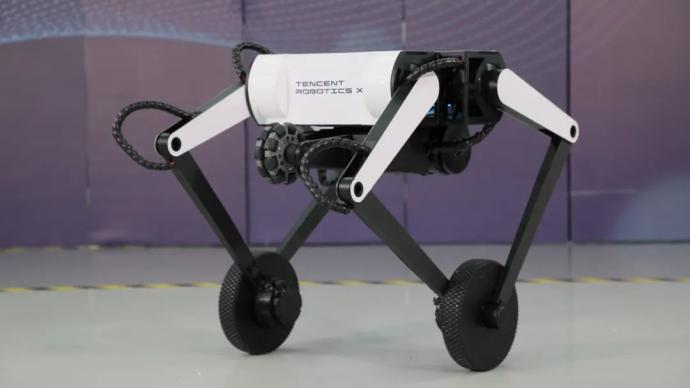 能滑、能越障碍、能空翻，中国全新轮腿式机器人亮相