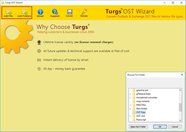 Turgs OST Wizard(OST文件转换器)