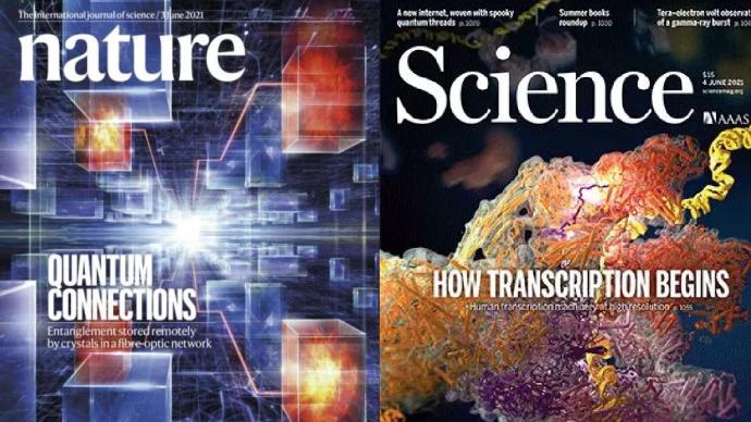 中国科学家2天内接连登上国际顶刊《自然》、《科学》封面