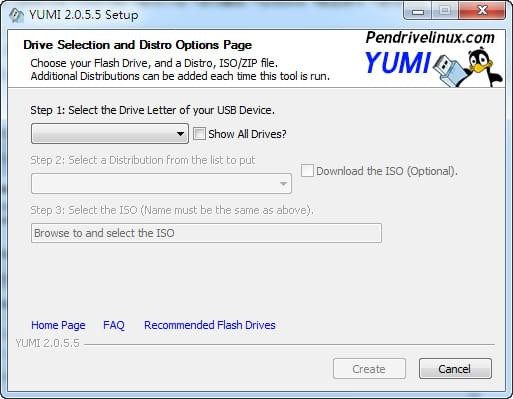 多系统U盘启动盘制作工具(YUMI)