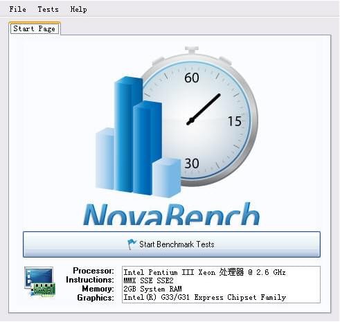 novabench(电脑跑分软件)