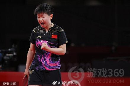 孙颖莎4比0战胜伊藤美诚会师陈梦 奥运会乒乓球女单决赛内战