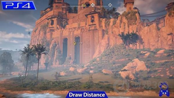 《地平线：零之黎明》60帧补丁对比 PS5版表现更稳定
