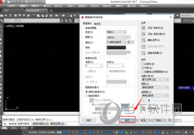 AutoCAD2017怎么填充图案