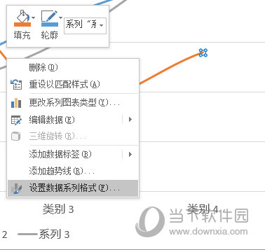 设置数据系列格式