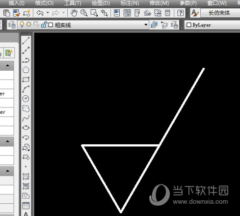 AutoCAD2016怎么画粗糙度符号