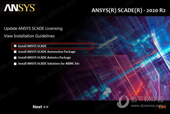 ANSYS SCADE 2020 r2破解版 基础建模版