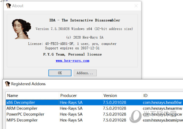 IDA Pro7.5中文破解版 VSP3 汉化版