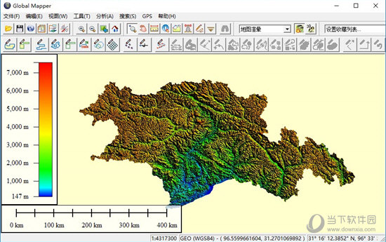 Global Mapper22中文补丁 V1.0 绿色免费版
