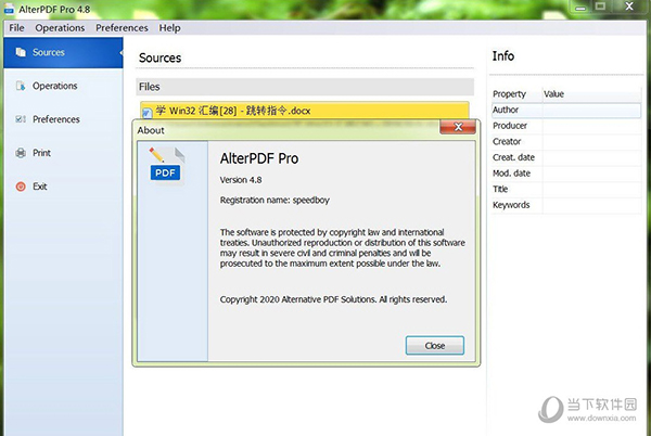 AlterPDF破解版(PDF编辑器) V5.2 免费版