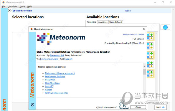 meteonorm8中文破解版 V8.0.2 免费版