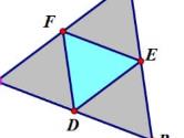 几何画板怎么将三角形分成面积相等四部分 操作方法介绍