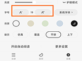 番茄免费小说怎么设置字体大小 自定义阅读页面
