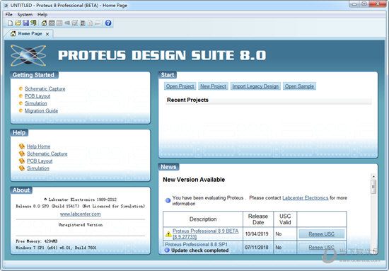 proteus8.0中文破解版 32/64位 最新免费版