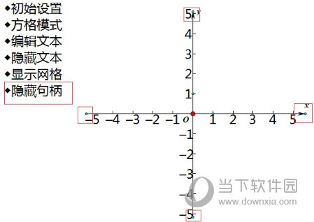 几何画板怎么用迷你坐标系画图