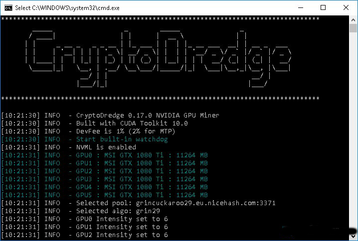 cryptodredge挖矿软件 V0.17.0 官方版