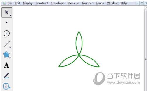 几何画板如何画三星状图形